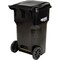 Otto Mobile Heavy Duty Trash Container, 65 Gallon, Black 6956060F-B41 - alternate 8